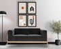Wallity Cuadro Decorativo Enmarcado MDF (4 Piezas) de 38 x 53 cm